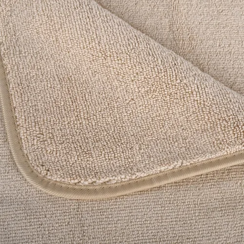 Vista 3 de POLYTE Toalla de baño de microfibra de secado rápido sin pelusas, 57 x 30 pulgadas, paquete de 4 (beige)