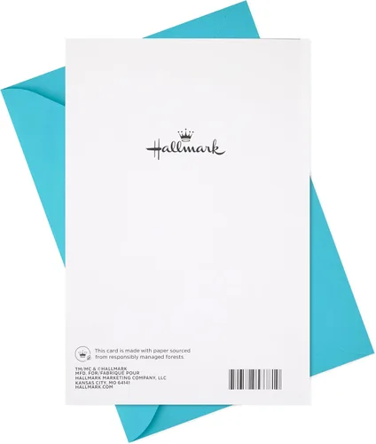 Vista 6 de Tarjeta de cumpleaños de Hallmark para marido, esposa, novio, novia (tan afortunado)