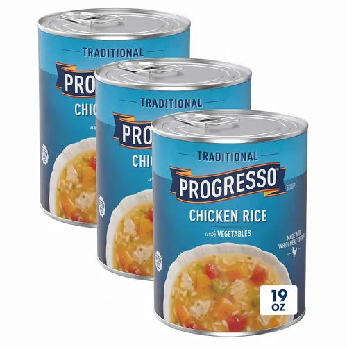 Vista 7 de Progresso Sopa tradicional de gumbo de pollo y salchicha, sin gluten, 19