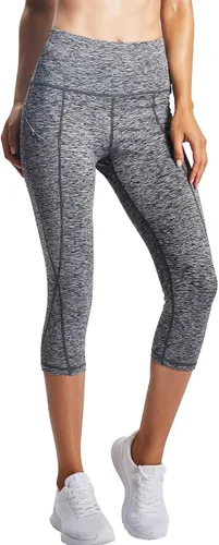 Vista 6 de NELEUS Pantalones de entrenamiento de cintura alta con control de abdomen para mujer