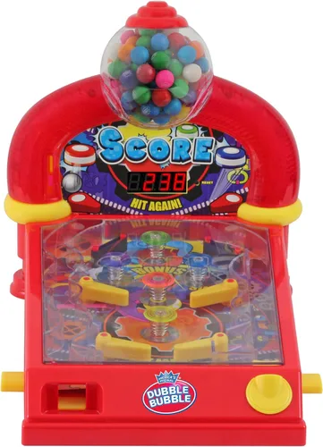 Vista 6 de Dubble Bubble DB100P Pinball Gumball Machine - Luces - Sonidos (Rojo)