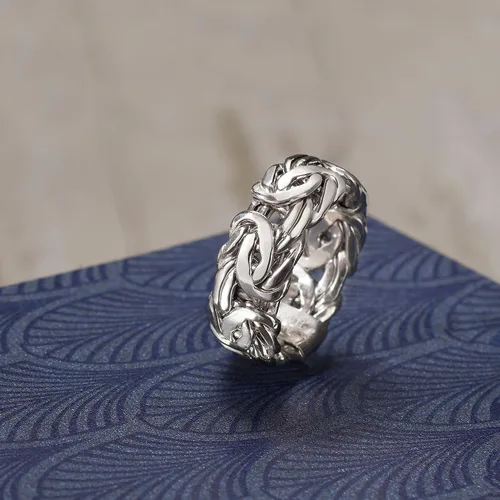 Vista 4 de Ross-Simons Sterling Large Byzantine Ring