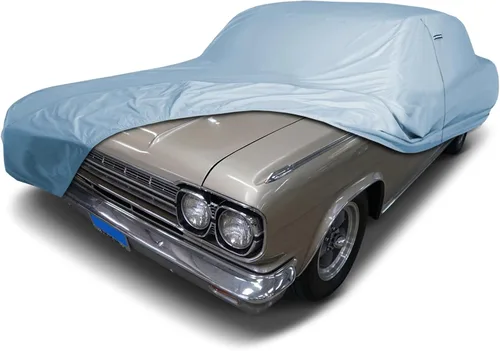 Vista 64 de iCarCover Funda de automóvil personalizada de alta calidad para AMC Ambassador 1965-1973, resistente, impermeable, para todo tipo de clima, lluvia