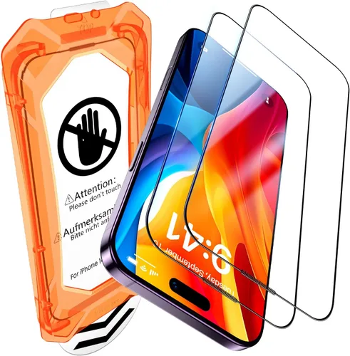 Vista 16 de UniqueMe - Protector de pantalla con filtro de privacidad para iPhone 12 Pro Max - [Resistente a roturas de grado militar y dureza 9H+] Protector