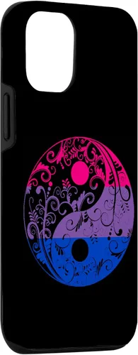 Vista 3 de iPhone 15 Bi Pride Yin Yang Bisexual Bisexualidad Bisexual Orgullo Bisexual Funda LGBTQ