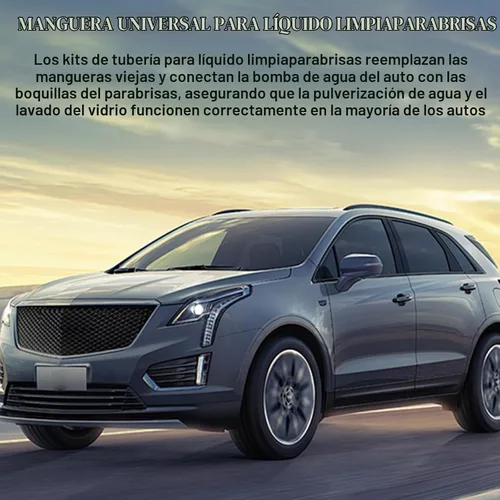 Vista 7 de 13 piezas de manguera de limpiaparabrisas para automóvil de 4M con 12 piezas de conectores de manguera para la mayoría de las mangueras