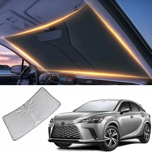 Vista 37 de Parasol para parabrisas delantero, protector de visera, accesorios para automóvil