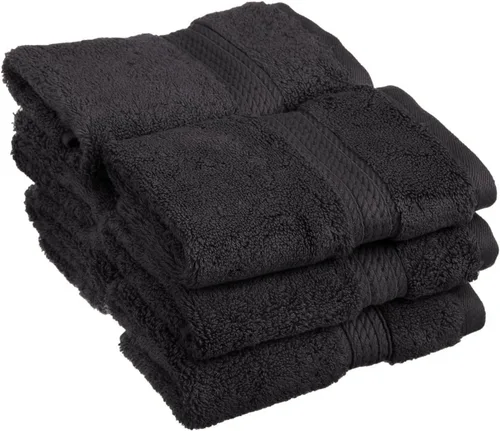 Vista 164 de BNM Toallas de Algodón Egipcio de Peso Pesado, Ideales para Baño, Ducha, Spa, Hotel, 800 GSM, Toallas Faciales/de Aseo, Toallas de Mano, Toallas