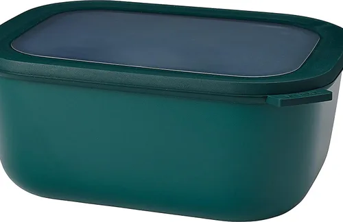 Vista 34 de Mepal Cirqula - Recipiente circular rectangular para almacenar y servir alimentos de 67.6 fl oz / 68 onzas con tapas transparentes, perfecto