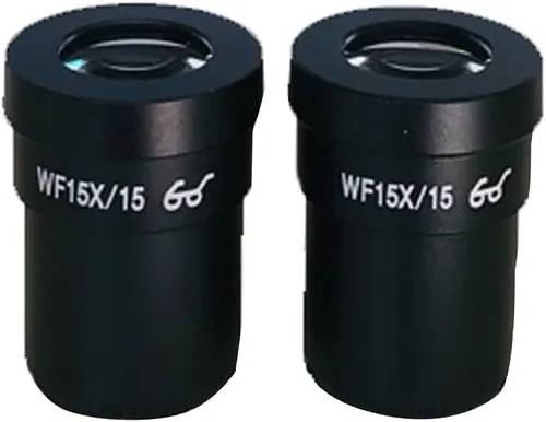 Vista 2 de WF10X/0.787 in WF20X/0.394 in WF15X/0.591 in Ocular gran angular ocular ocular alto para microscopio estéreo microscopio trinocular/binocular