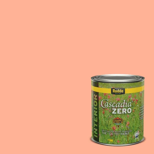 Vista 99 de Rodda Paint CASCADIA ZERO - Pintura plana e imprimación para interiores en uno, cuarto de galón, crema de ballet