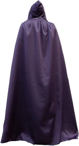 Vista 2 de Capa con capucha unisex, traje de bata familiar de Longitud total, Cobertura total, 130 cm