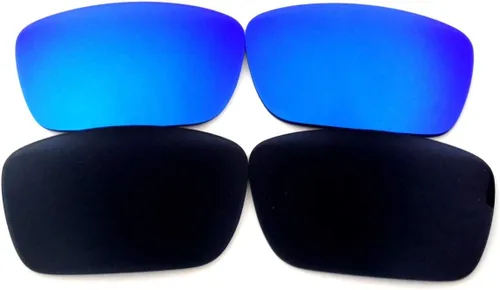 Vista 11 de Lentes de repuesto Galaxy para Oakley Fuel Cell Polarizadas 100% UVAB Negro