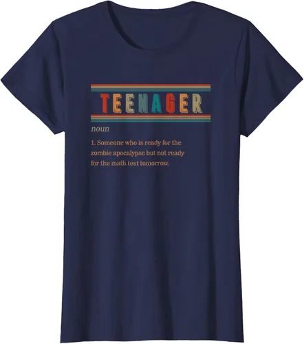 Vista 41 de Camiseta divertida de regalo de cumpleaños para niñas y niños y adolescentes, Negro, S
