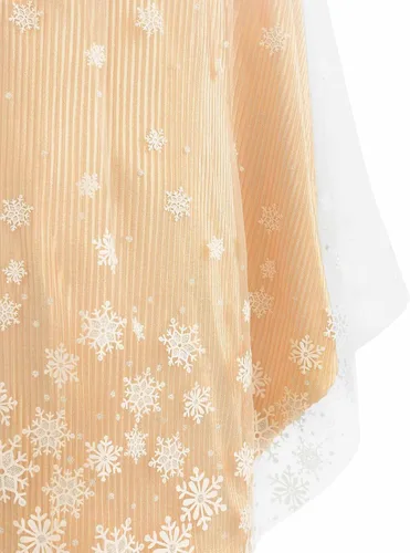 Vista 5 de Elsa - Disfraz de Elsa para niña, capa con capucha, vestido de princesa de Frozen para cosplay