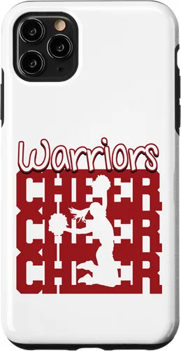 Vista 13 de Warriors Cheer Back to School Cheerleading Spirit M Case for iPhone 16