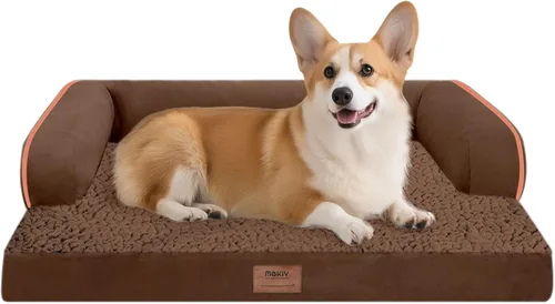 Vista 110 de Cama pequeña para perros y sofá para gatos, camas ortopédicas impermeables para perros pequeños, cama para gatos, sofá para mascotas cómodo