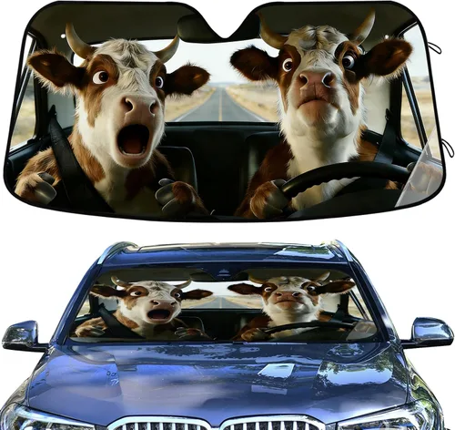 Vista 27 de Parasol para parabrisas de automóvil de tiburón para ventana delantera, accesorios interiores para automóvil SUV