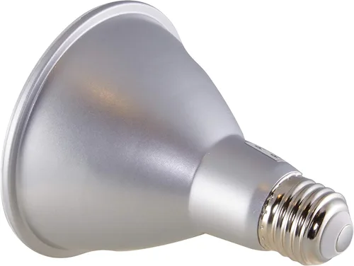 Vista 2 de Satco PAR30LN - Bombilla reflectora LED de 12.5 W, 3000 K, blanco suave, 1000 lúmenes, 60 grados, ángulo de haz E26, base media, 120 voltios