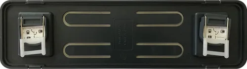 Vista 2 de Lorell Placa de identificación de cubículo de plástico reciclado