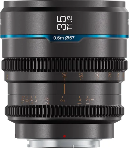 Vista 21 de Sirui Night Walker T1.2 Juego de Lentes Cine, 16mm, 24mm, 35mm, 55mm, 75mm Lentes de Apertura Grande con Enfoque Manual (Montura RF, Negro)