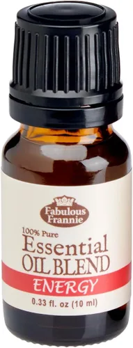 Vista 5 de Fabulous Frannie Mezcla de aceites esenciales Anxious hecha con aceites puros de lavanda, naranja amarga, bergamota y salvia clara, 0.3 fl oz