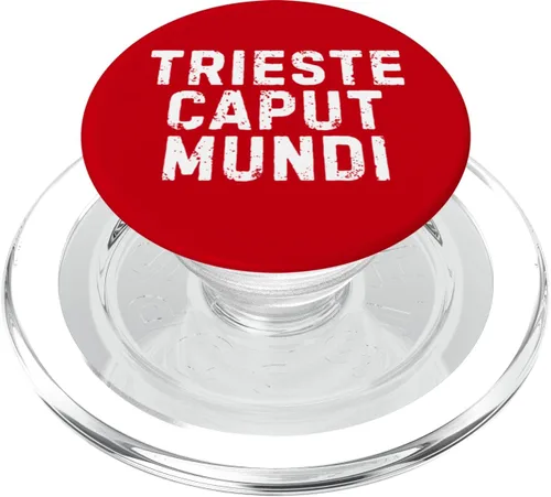 Vista 7 de Trieste Caput Mundi Città Simpatica Uomo Donna Bambino PopSockets Adhesive PopGrip