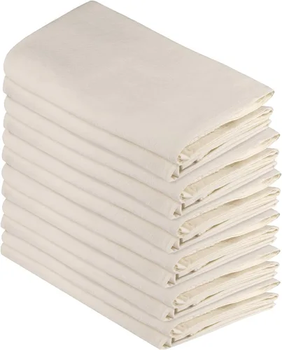 Vista 8 de DG Collections - Toallas para cocina (27 x 27 pulgadas)