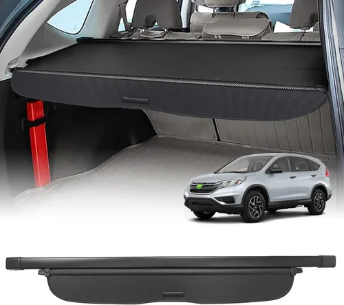 Vista 55 de Powerty - Cubierta de carga para Toyota RAV4 2013-2018, accesorios de cuero