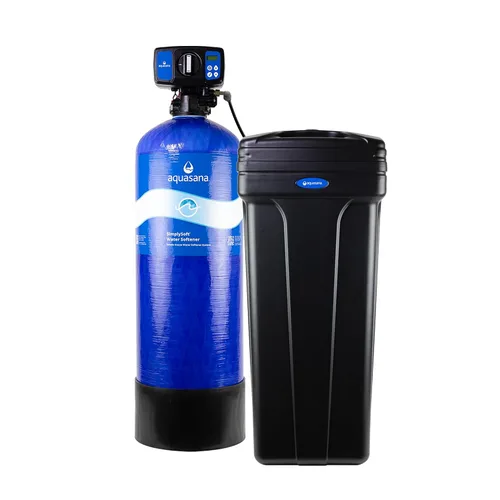 Vista 8 de Aquasana SimplySoft® Ablandador de agua de 40.000 granos - Reducción de agua dura para toda la casa - Sistema de tanque base y gabinete WH-SF40-BASE