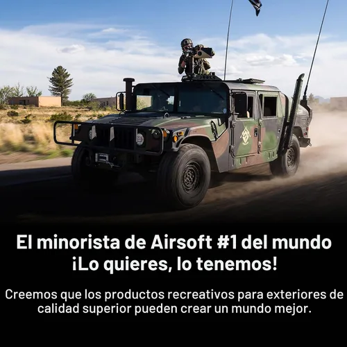 Vista 8 de Soft Air Colt RIS Spring Airsoft Rifle and Pistol On-Duty Kit de servicio, color marrón