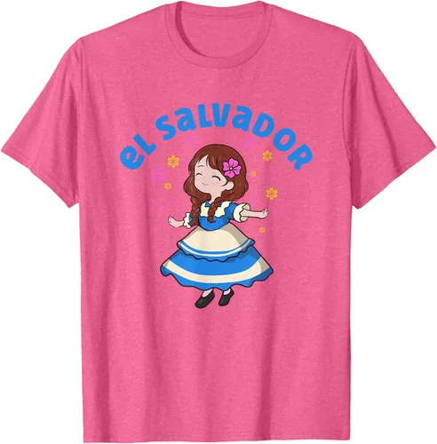 Vista 32 de Camiseta de mujer hispana con bandera salvadoreña de El Salvador Orgullosa, Negro