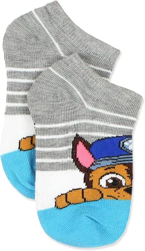 Vista 4 de Paw Patrol - Calcetines invisibles para niños y niñas, paquete de 6 (zapato 4-7 (calcetín 2-4), Paw Patrol Multi, Patrulla Canina Multi