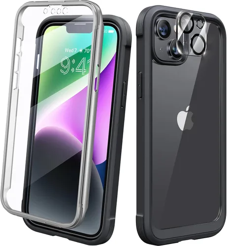Vista 622 de DIACLARA - Funda transparente compatible con iPhone XR 6.1 pulgadas 2018