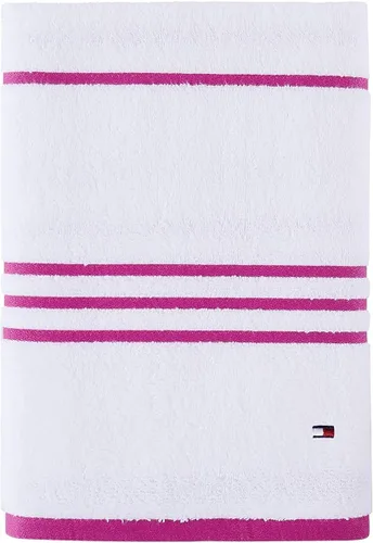 Vista 33 de Tommy Hilfiger Modern American - Toalla de baño de color sólido, 30 x 54 pulgadas, 100% algodón, 574 GSM (Sunshine)