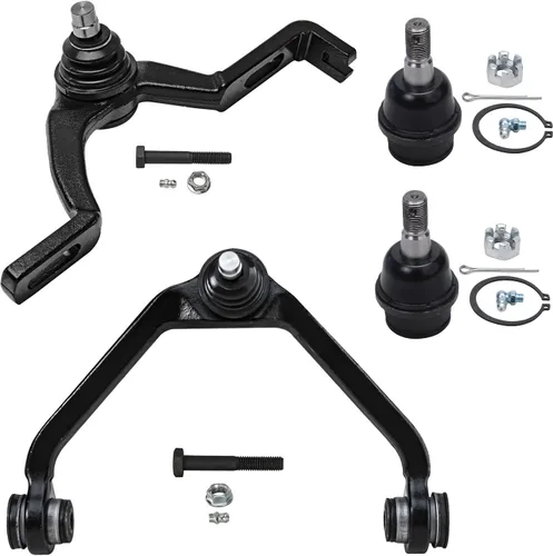 Vista 111 de Detroit Axle - Ejes de eje CV delantero izquierdo y derecho + Reemplazo de juntas esféricas de brazos de control inferiores delanteros para Ford