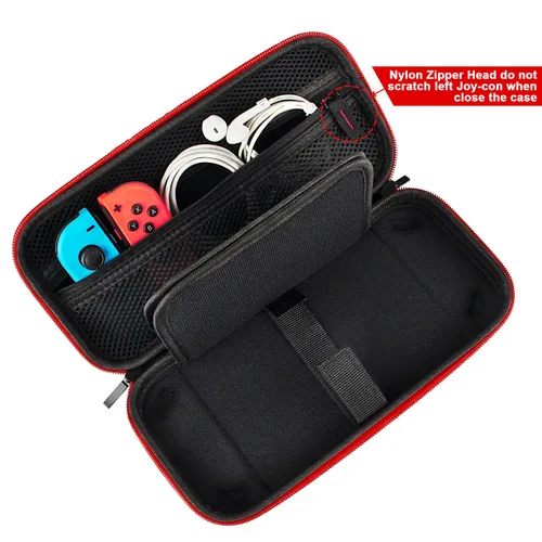 Vista 73 de daydayup Switch Carrying Case Compatible with Nintendo Switch 2, with 24 Games Cartridges Protective Hard Shell Travel Carrying Case Pouch for