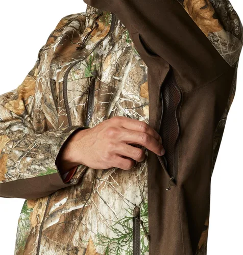 Vista 8 de Columbia Chaqueta de lluvia silenciosa para hombre Trophy Rack