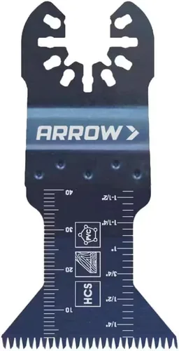 Vista 7 de Arrow Kit de cuchillas oscilantes multiherramienta de 10 piezas