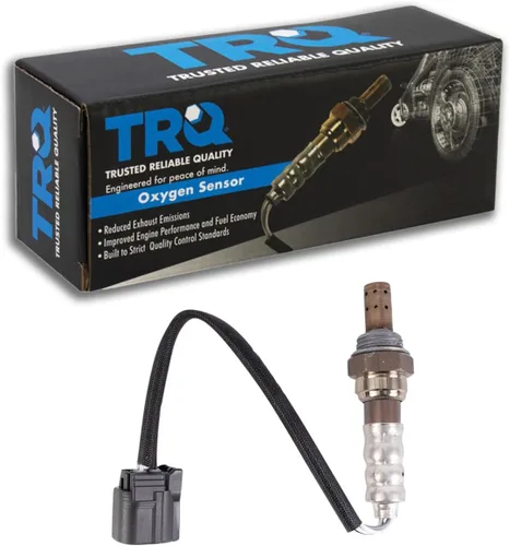 Vista 101 de TRQ Sensor de Oxígeno O2 de 4 Hilos de Banda Estrecha Compatible con VW Atlas 2.0L 2018-21, VW GTI 2.0L 2016-18, Audi A3 Quattro 2.0L 2015-18, VW