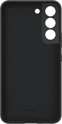 Vista 5 de Samsung S22 Silicone Cover Negro