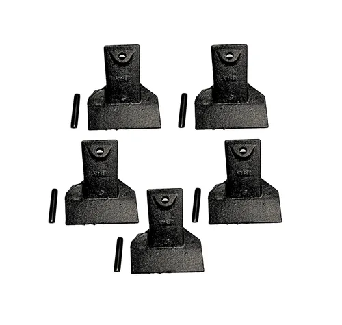 Vista 12 de Adaptador de dientes 230X156 5PK, 230X156 Adaptador de soldadura para X156 X156L X156T X156WT Estilo Cucharón Dientes 230X156 X156 X156.
