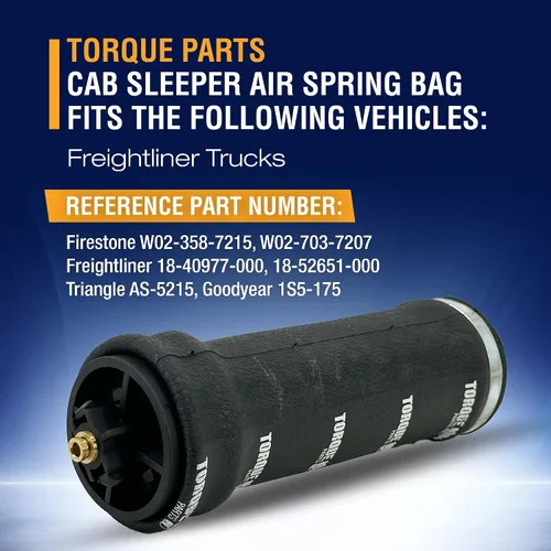 Vista 5 de Bolsa de resorte de aire con resorte compatible con camiones Freightliner