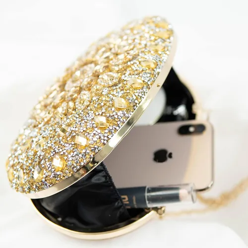 Vista 3 de Ofuleo Women's Handbag Evening Bag Clutch Purse for Wedding Party Prom Weekend Cocktail Homecoming GIfts for Women