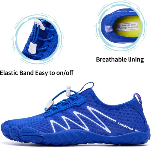 Vista 5 de Limberun Womens Mens Water Shoes Swim Beach Shoes
