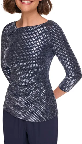 Vista 4 de Jessica Howard womens Sequin Bodice Jumpsuit