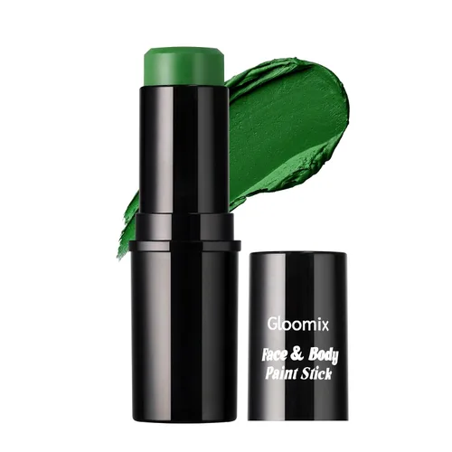 Vista 17 de White Face & Body Paint Stick, Oil-Based Cream, Non-Toxic, for Halloween, Skeleton, Ghost, Clown, Cosplay, SFX, Party & Costume