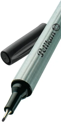 Vista 2 de Pelikan Fineliner 96® blue, pack of 10 in box Black