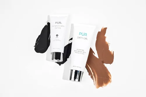 Vista 8 de PÜR MINERALS Dirty Girl - Máscara desintoxicante de barro con arcilla pascalita, exfolia la piel, mejora la textura de la piel, sin crueldad