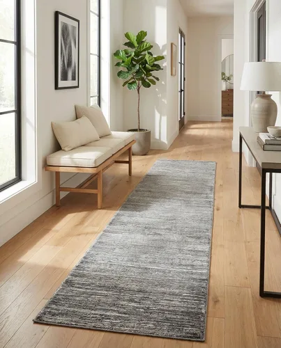 Vista 11 de Rugs.com Alfombra de la colección Finsbury, alfombra mediana gris de 2 x 3 pies, perfecta para salas de estar, comedores grandes, planos abiertos